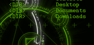 Fake DOS Background