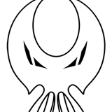Evil Inc, Die-cut Sticker Design