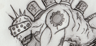 Combat Zombie-Drone(WIP)Sketch
