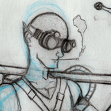 Gnome Artificer(WIP)Sketch